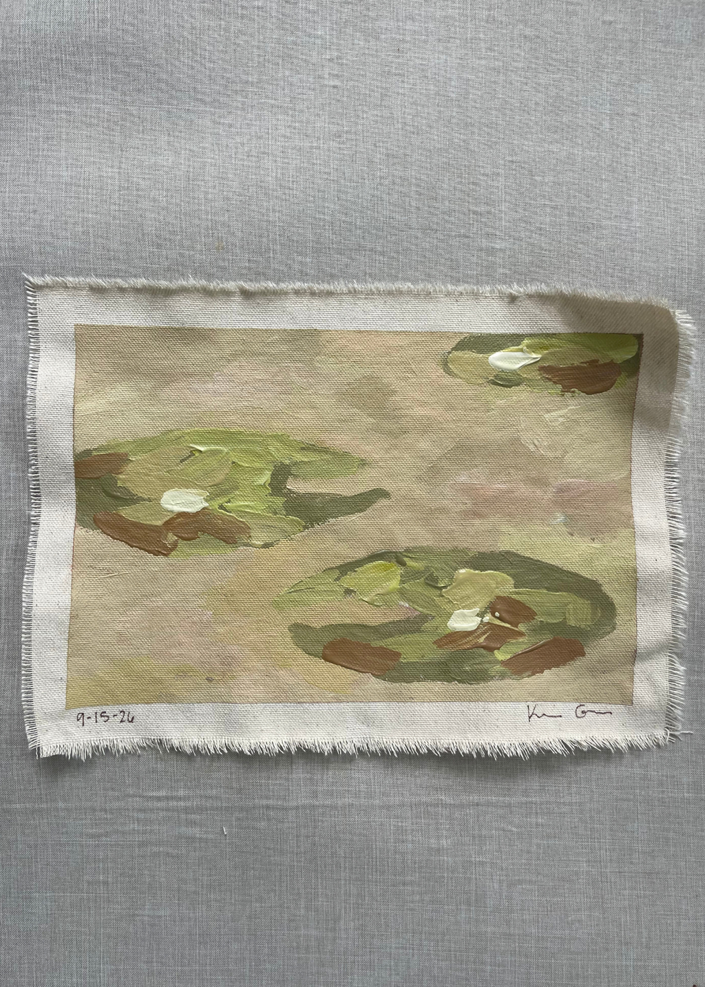 Water Lily Study 1