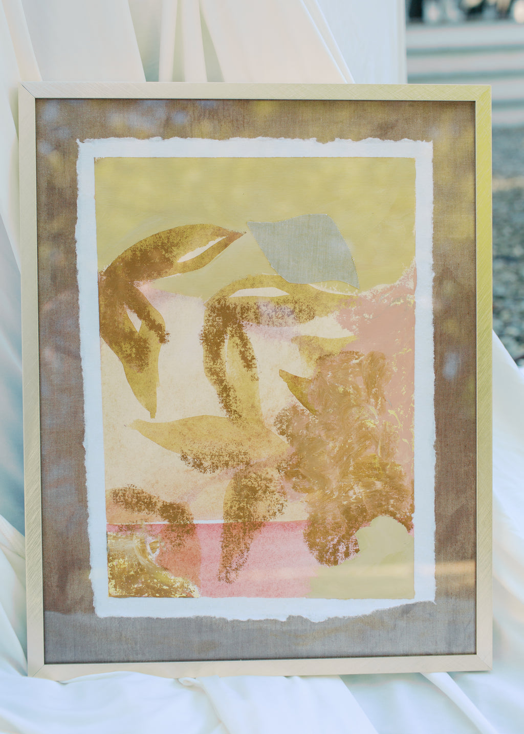 Framed Limelight Studies on Paper Triptych (SET A)
