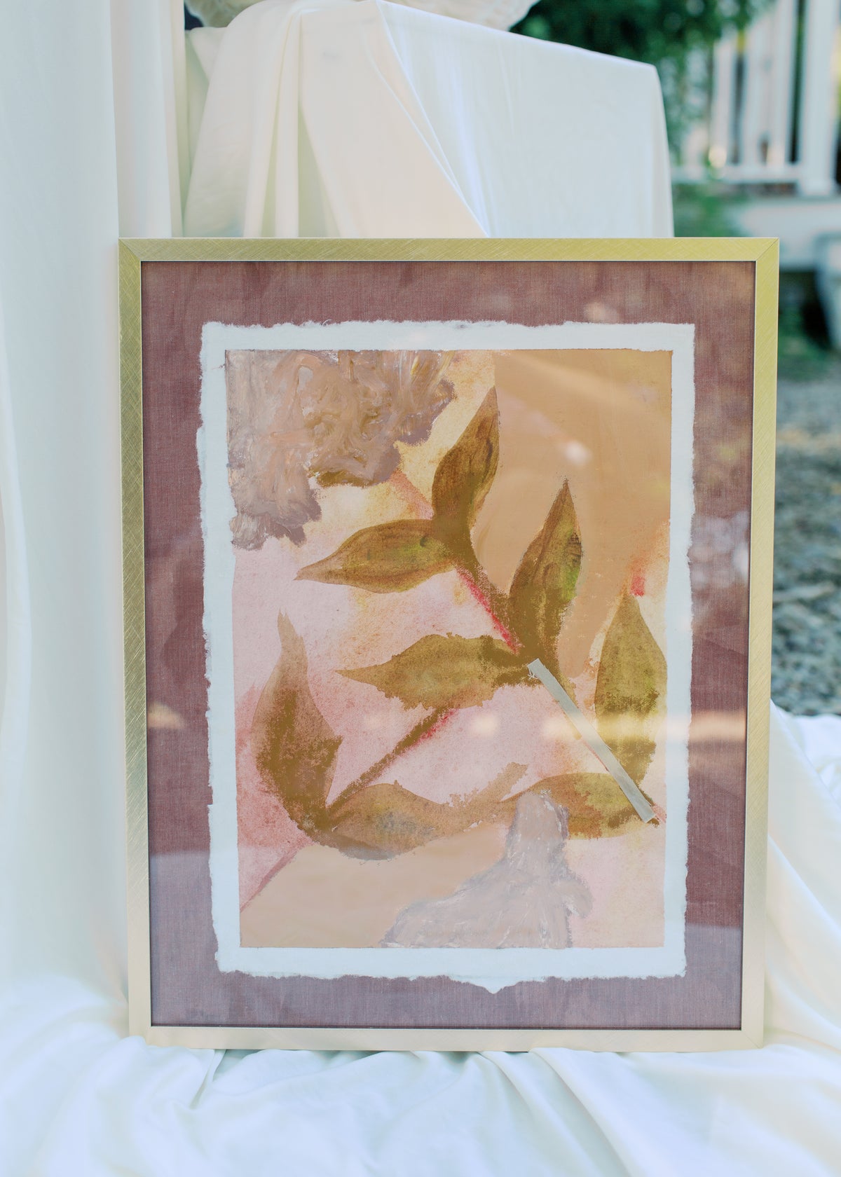 Framed Limelight Studies on Paper Triptych (SET A)